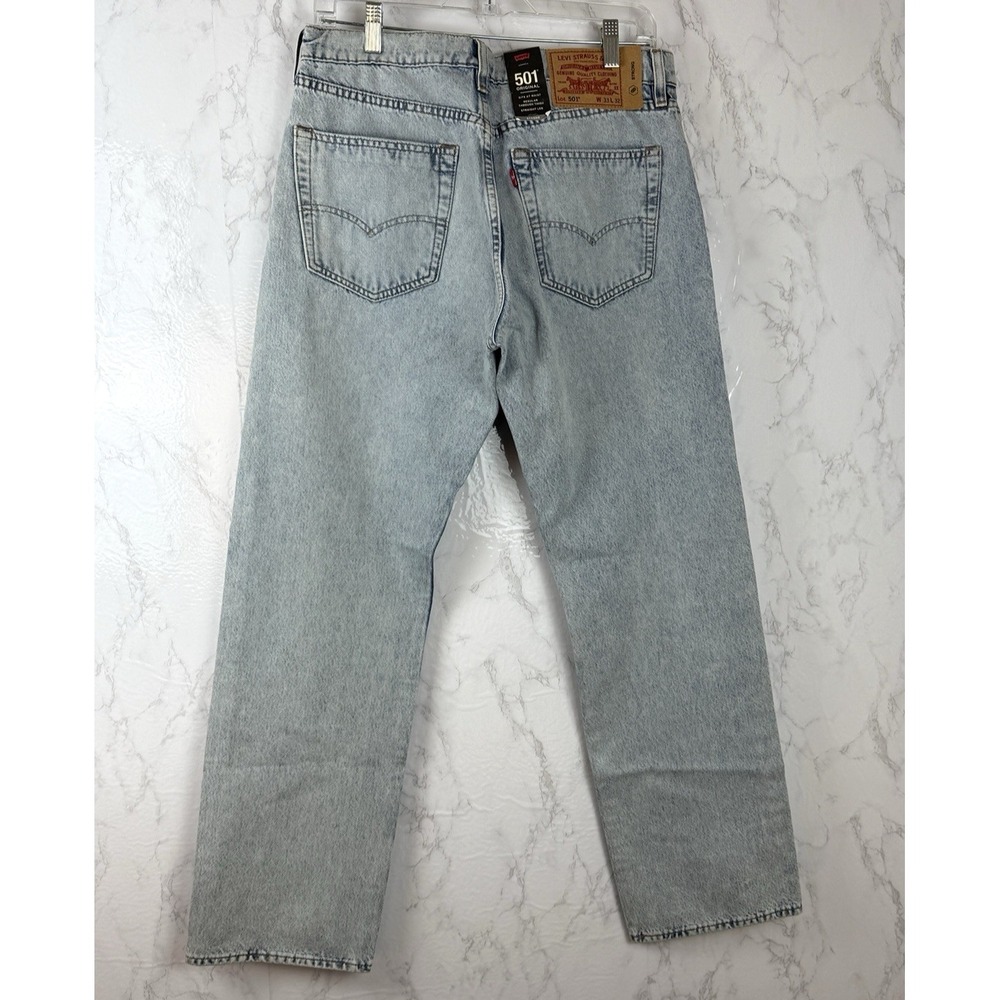 Levi's Premium Skateboarding Men's 501 Original Jeans Size 33 x 32, Cordura New - Picture 6 of 11